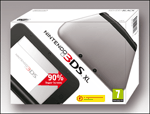   Nintendo 3DS XL HW Black + Silver
