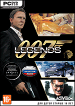 007 Legends.   PC-DVD (DVD box)