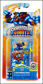 Skylanders Giants.   Lightening Rod
